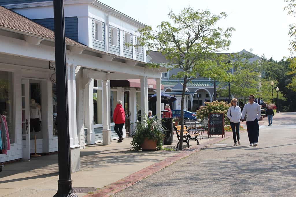 Mashpee Commons - Reflecting the rich community spirit and variety similar to Popponesset Marketplace.