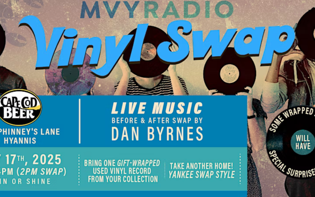 Vinyl Enthusiasts Gather at Cape Cod Beer for MVYRADIO’s Blue Lobster Swap