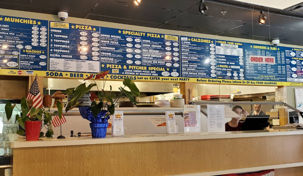 Dino’s Pizza & Sports Bar in Mashpee, MA